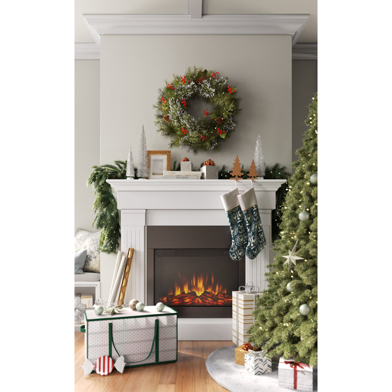 Real Flame The Crawford 47.4'' W Electric Fireplace & Reviews Wayfair